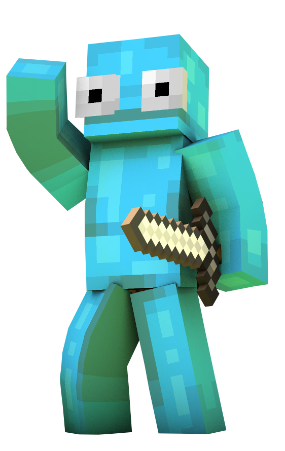 Minecraft person